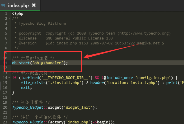 Typecho开启GZIP压缩 提高网页访问速度 第8张插图 Typecho开启GZIP压缩 提高网页访问速度 第8张插图