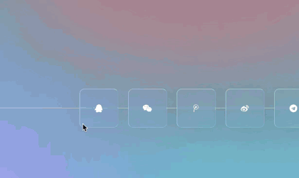 闪亮的玻璃图标悬浮按钮效果 第5张插图 闪亮的玻璃图标悬浮按钮效果 第5张插图