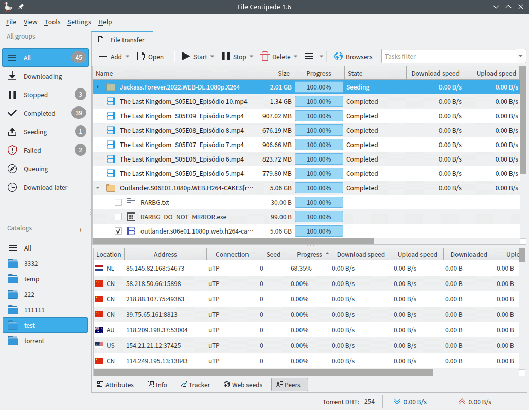 文件蜈蚣-支持迅雷、磁链、BT的全能下载工具精简无广告 第3张插图