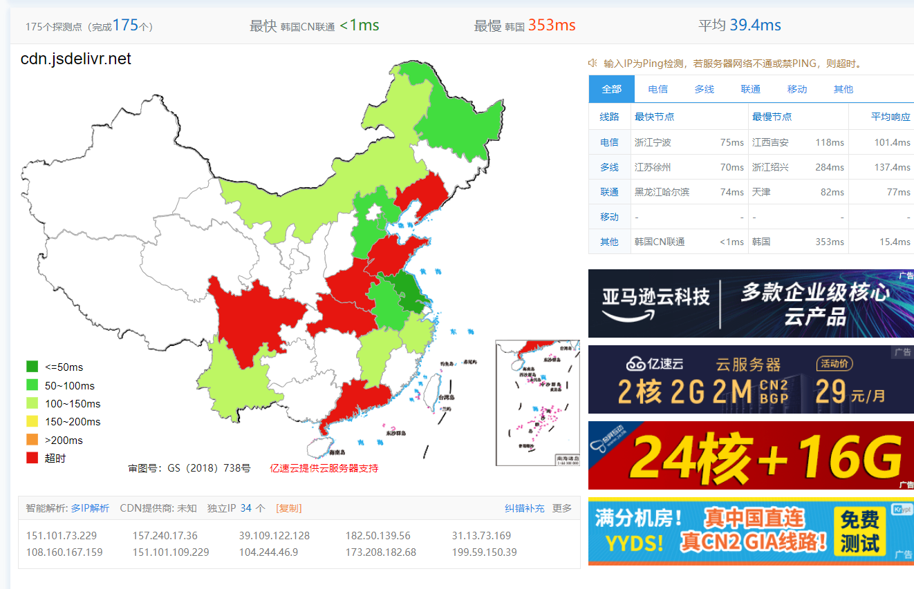 jsdelivr静态公共库已开始DNS污染 第3张插图