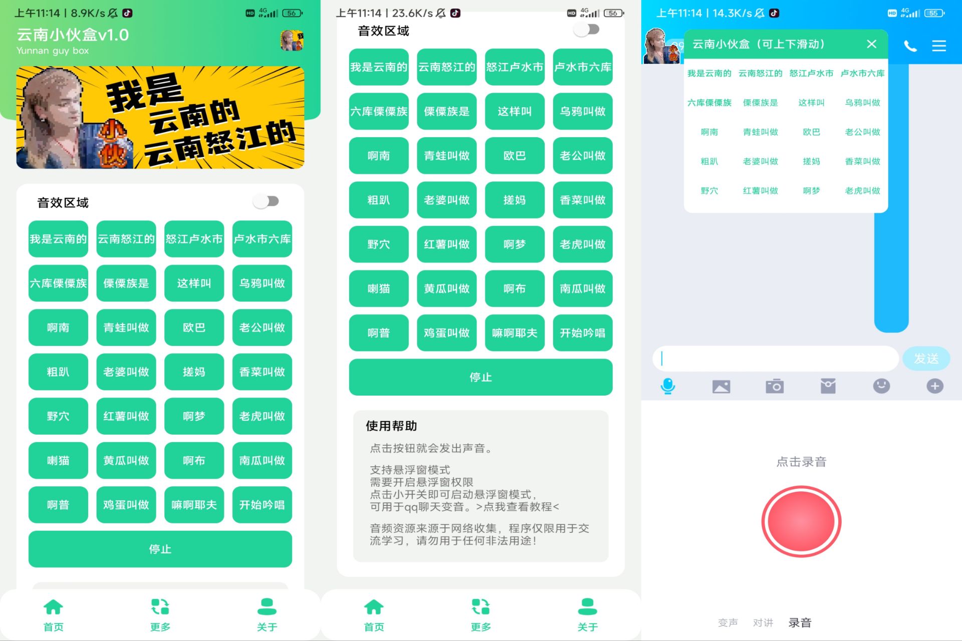 云南小伙盒音效语音包模拟 第3张插图