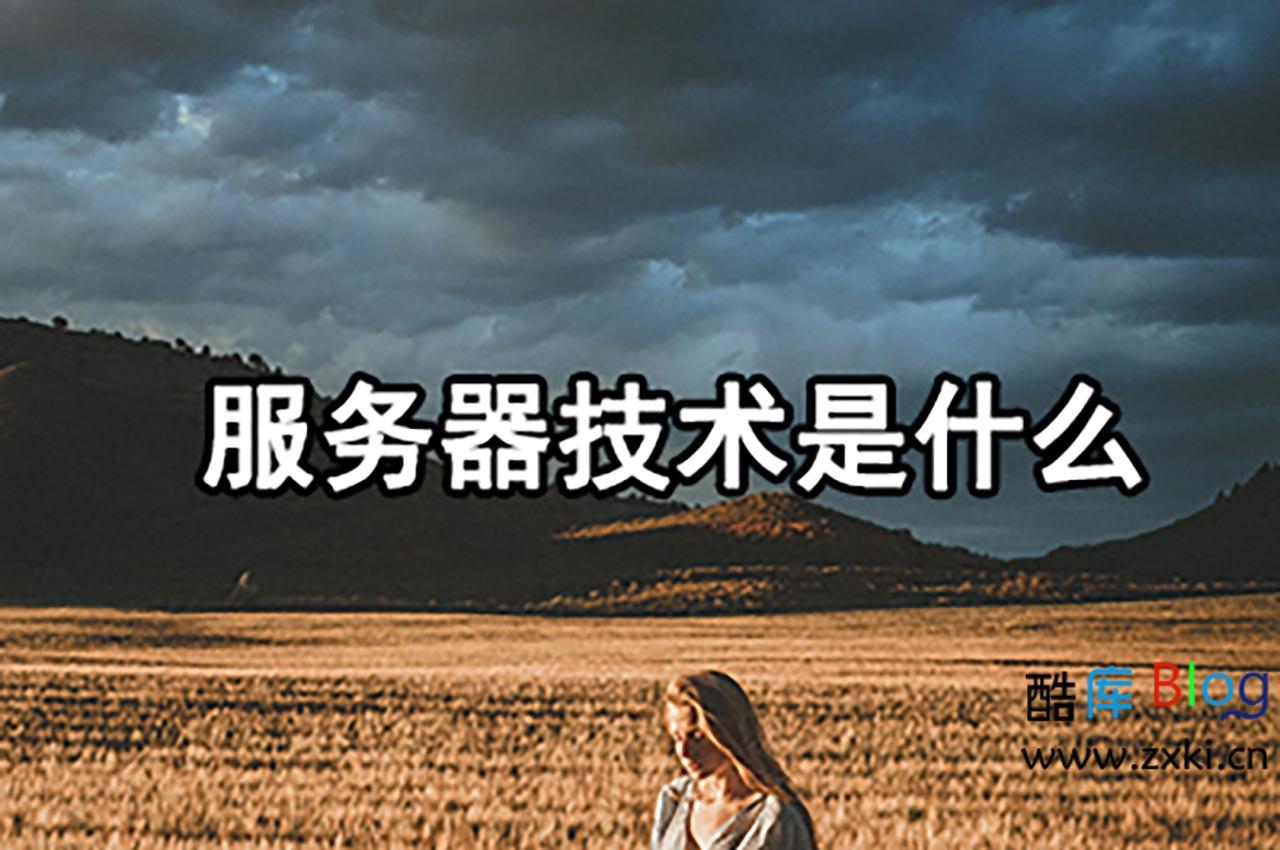 什么是服务器技术？解决方案又有哪些呢？