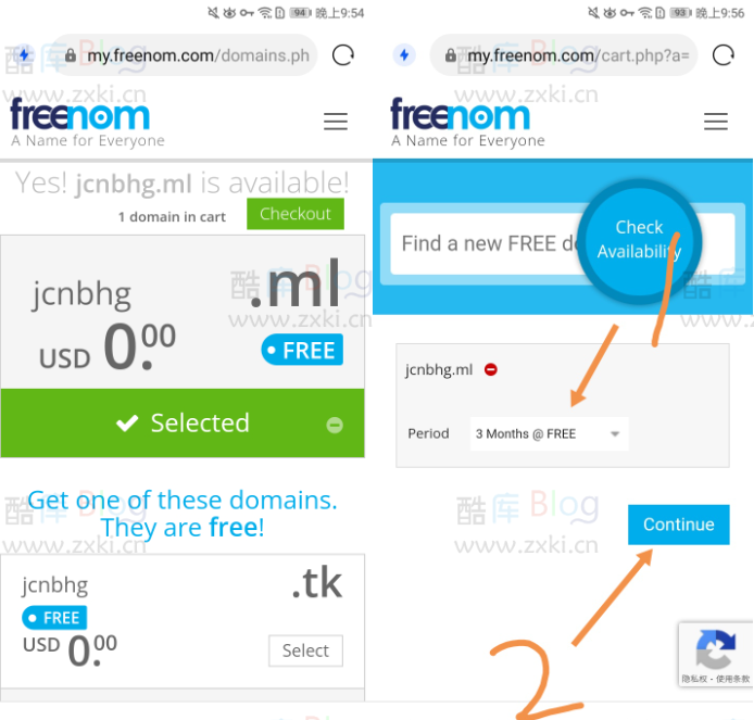 国外免费域名申请教程freenom注册问题解决 第8张插图 国外免费域名申请教程freenom注册问题解决 第8张插图