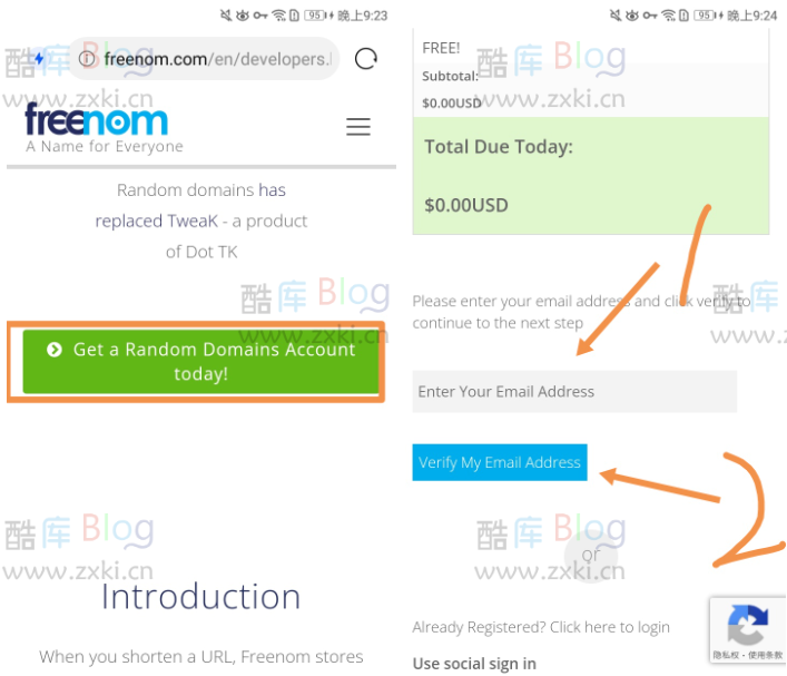 国外免费域名申请教程freenom注册问题解决 第6张插图 国外免费域名申请教程freenom注册问题解决 第6张插图