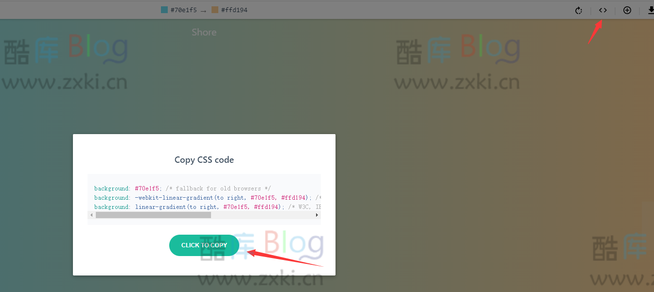 随机生成好看渐变背景色css代码的网站 第6张插图