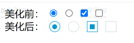 使用css美化多选框和单选框 第5张插图 使用css美化多选框和单选框 第5张插图