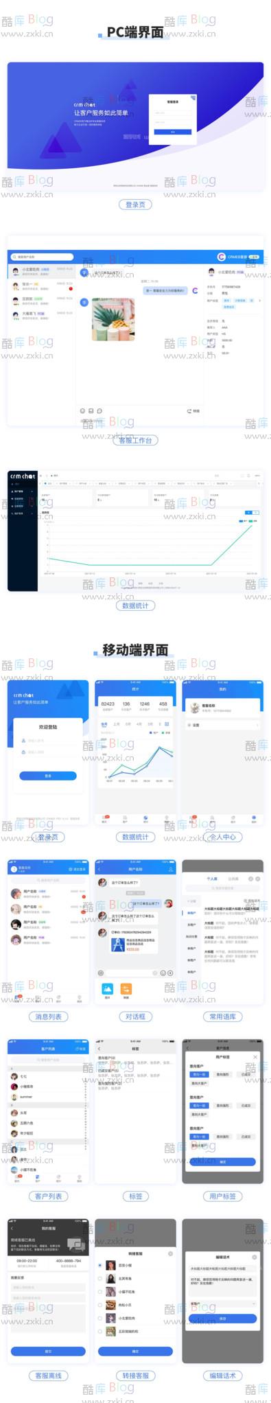 CRMCHAT客服系统源码_可对接任何系统 第5张插图 CRMCHAT客服系统源码_可对接任何系统 第5张插图