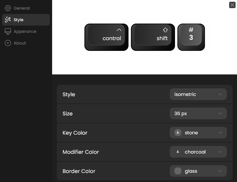 Keyviz按键可视化工具v1.0.2 第5张插图 Keyviz按键可视化工具v1.0.2 第5张插图