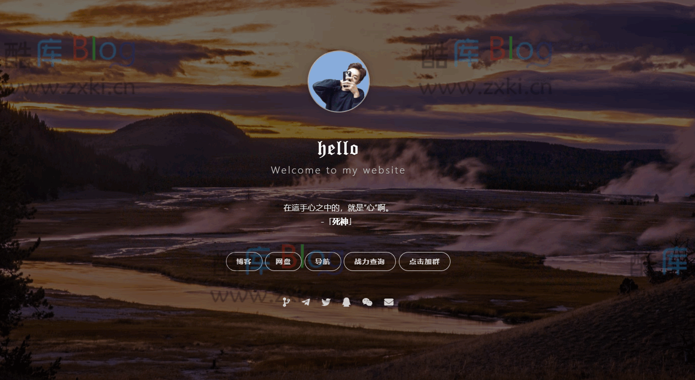 实用好看的个人主页官方源码 第3张插图