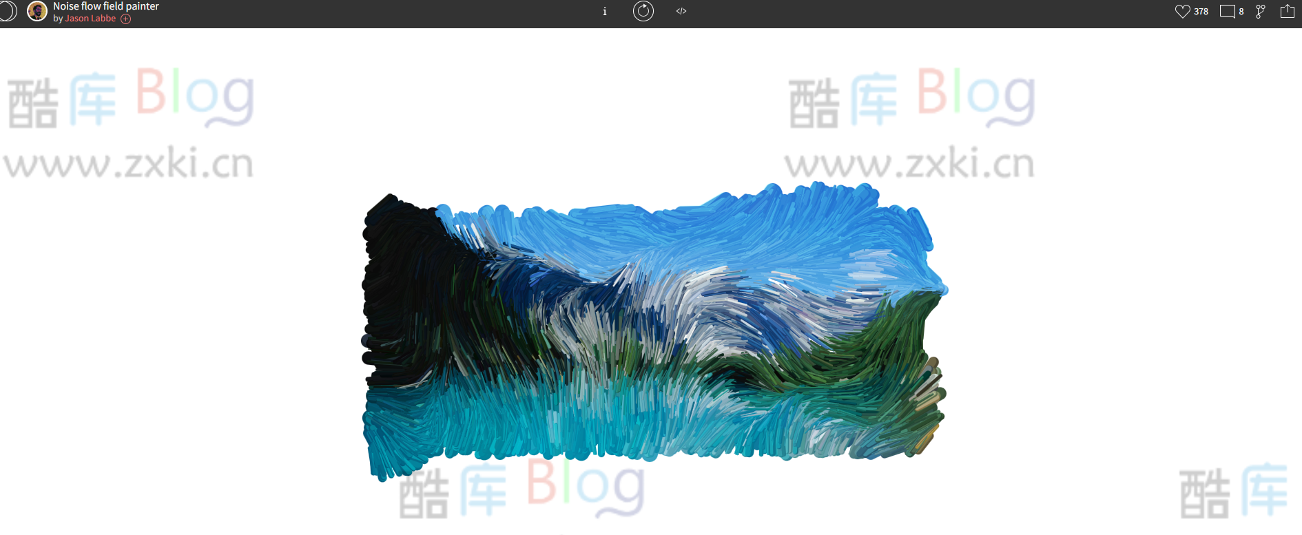 噪声流场画家，照片转油画工具 第3张插图