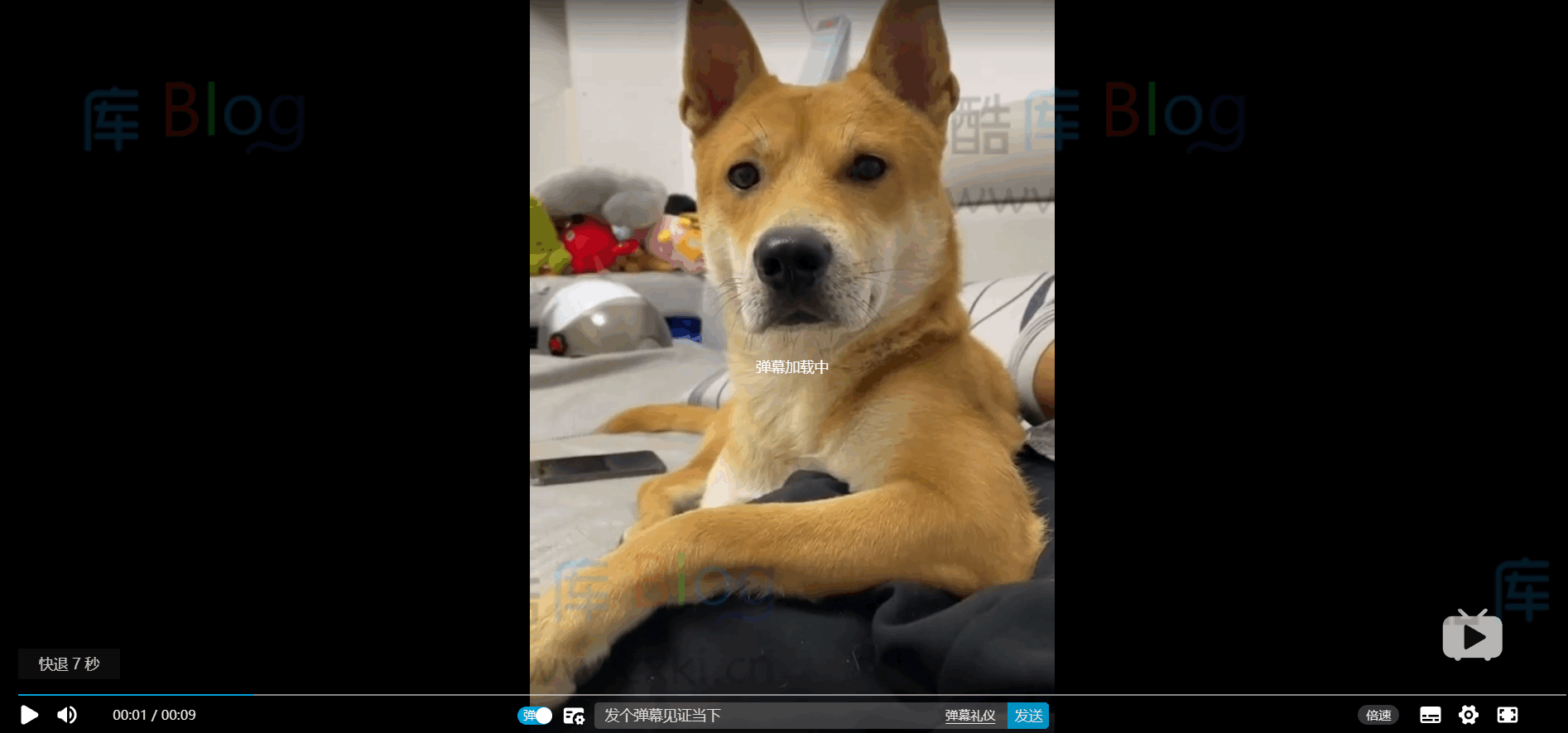 超仿bilibili弹幕logo播放器源码带后台无加密版 第6张插图