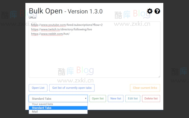 Bulk URL Opener - 批量打开网页链接浏览器插件 第3张插图