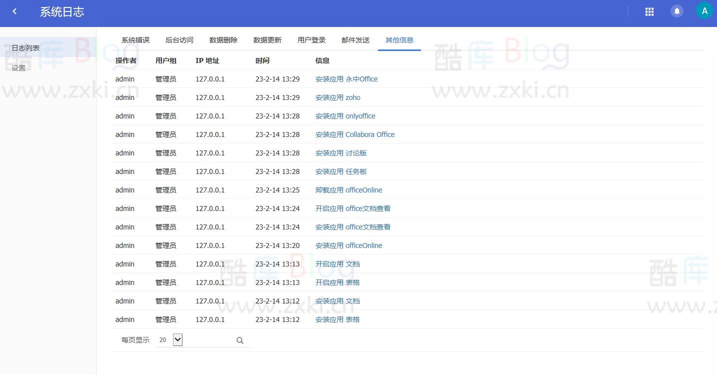 DzzOffice网页Office合作平台源码 第7张插图