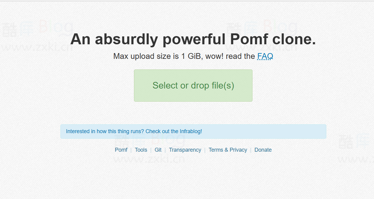 Pomf2免费图片视频直链文件托管平台,最大支持1G 第5张插图 Pomf2免费图片视频直链文件托管平台,最大支持1G 第5张插图