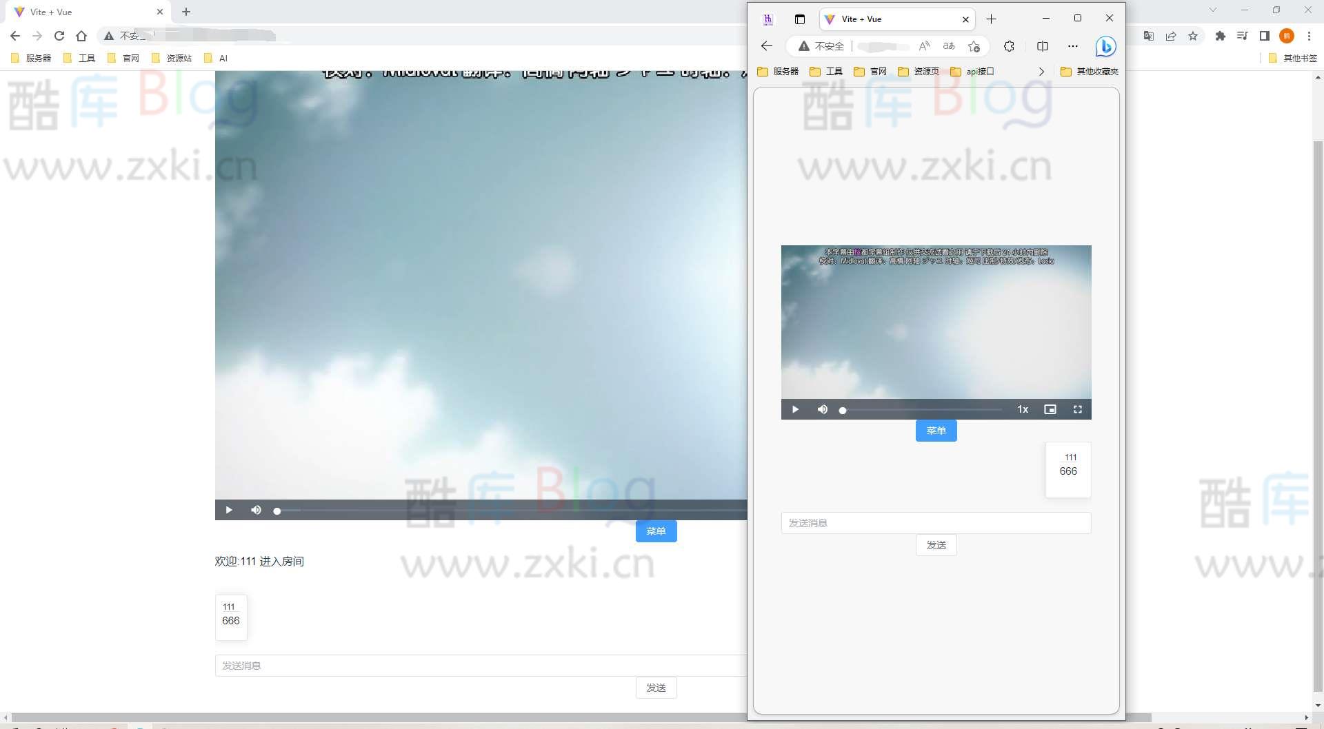 网页端在线一起看Plook程序源码(一起看在线聊天看视频) 第3张插图