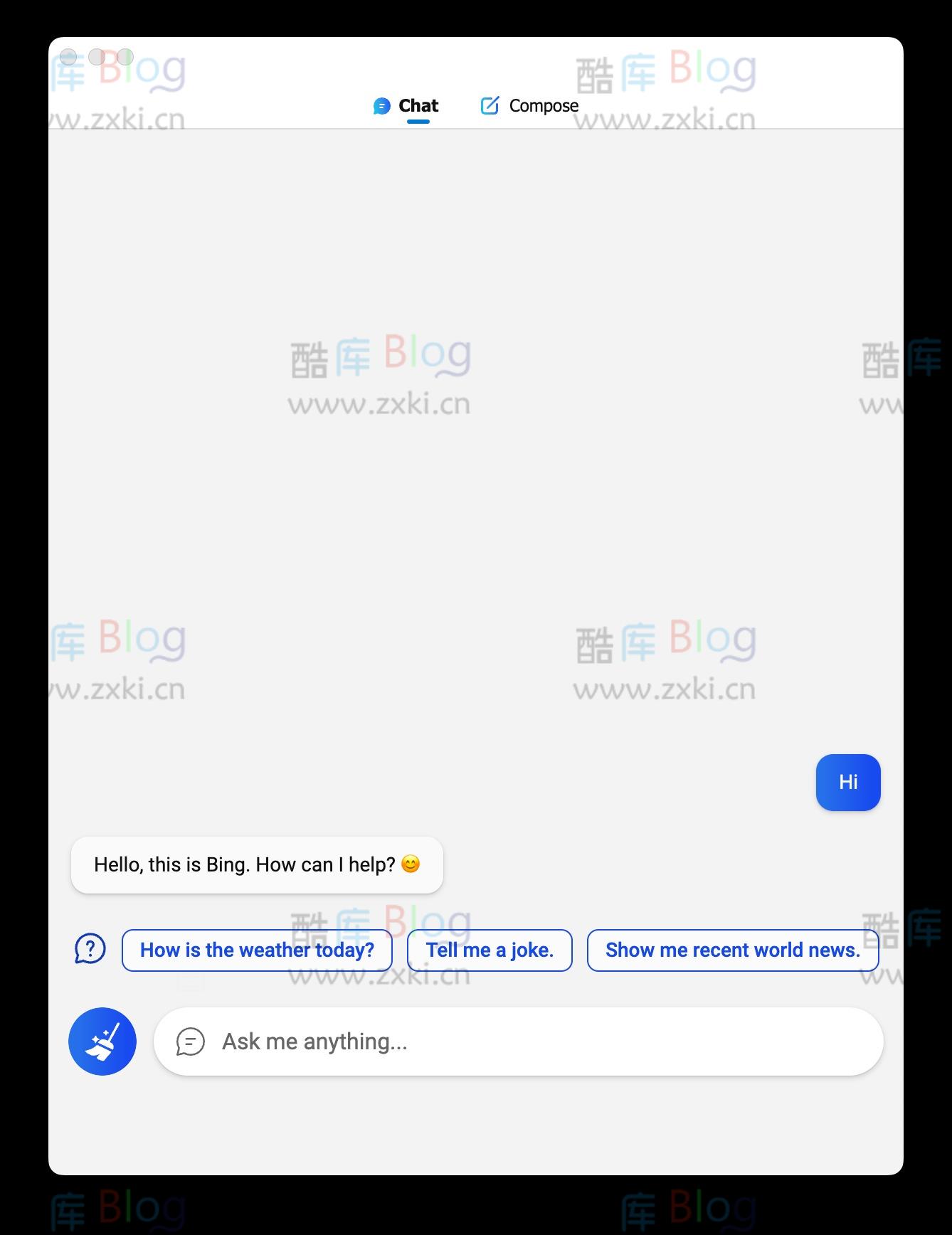 BingGPT，必应人工智能跨平台的聊天桌面客户端