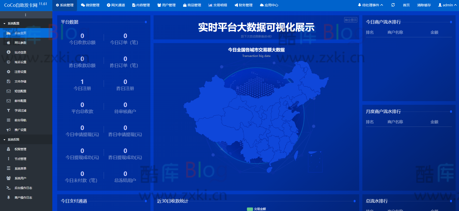 CoCo鲸发卡v11.61系统源码开心修复版首发 第7张插图 CoCo鲸发卡v11.61系统源码开心修复版首发 第7张插图