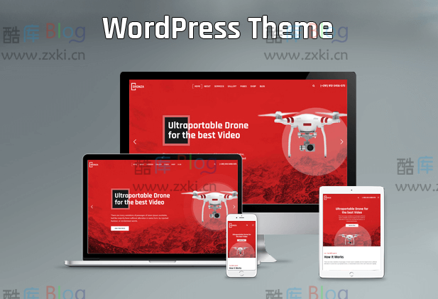 限时免费！WP 无人机航拍付费主题 Dronza，价值59美金！