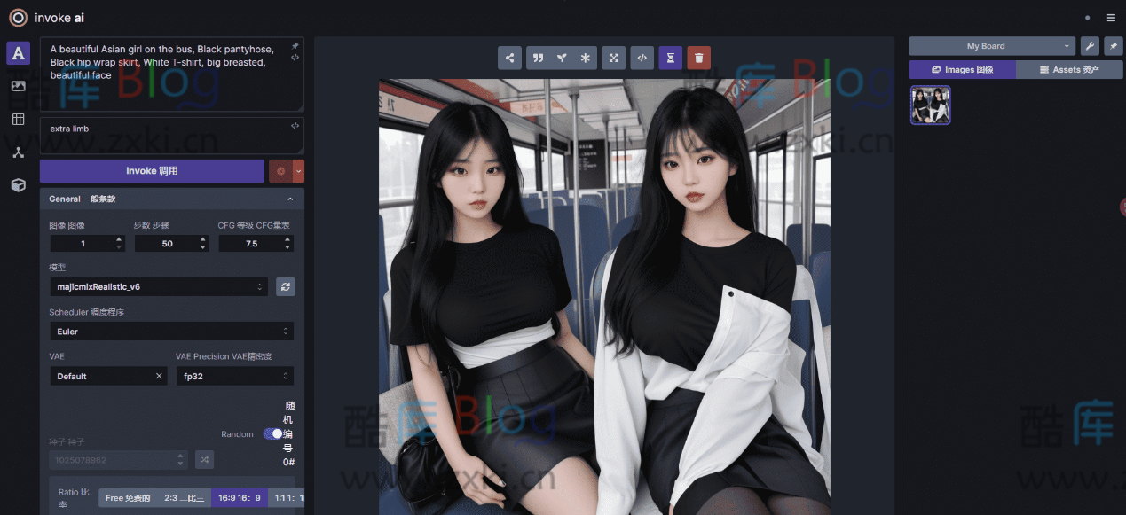 Invoke AI_免费可视化的AI绘图工具