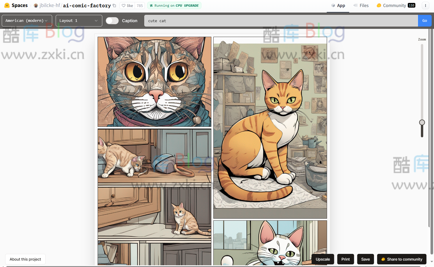 AI Comic Factory_LLM + SDXL 开发的AI漫画图生成器 第3张插图