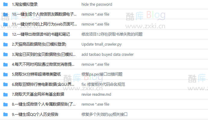 非常有趣的python爬虫例子-examples of web crawlers 第3张插图