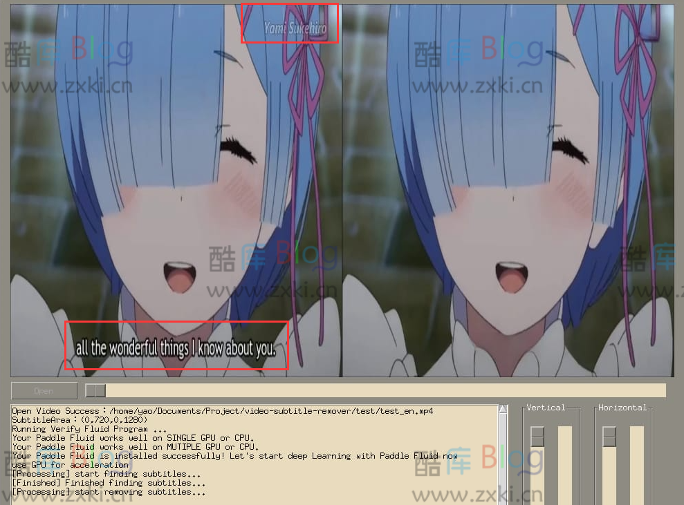 本地视频无损硬字幕水印去除离线版
