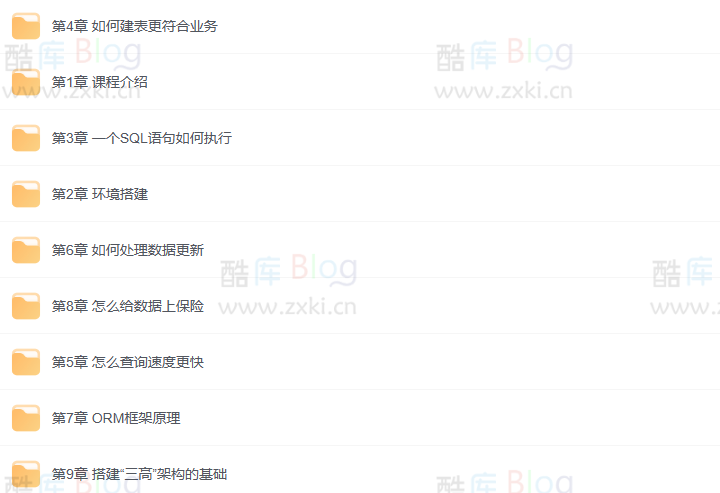 高并发 高性能 高可用 MySQL 实战课程 第5张插图