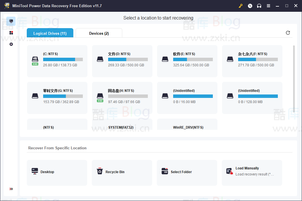 免费可靠的数据恢复软件 MiniTool Power Data Recovery 第5张插图 免费可靠的数据恢复软件 MiniTool Power Data Recovery 第5张插图