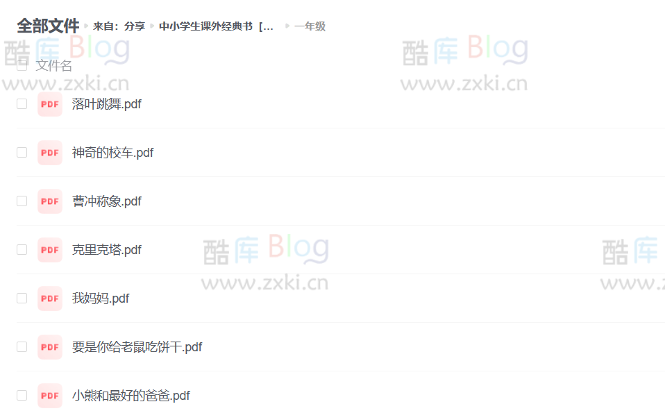 中小学生课外经典书籍［寒假礼包］ 第3张插图