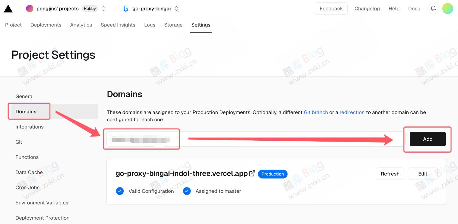 Newbing镜像网站Vercel部署go-proxy-bingai 第13张插图 Newbing镜像网站Vercel部署go-proxy-bingai 第13张插图