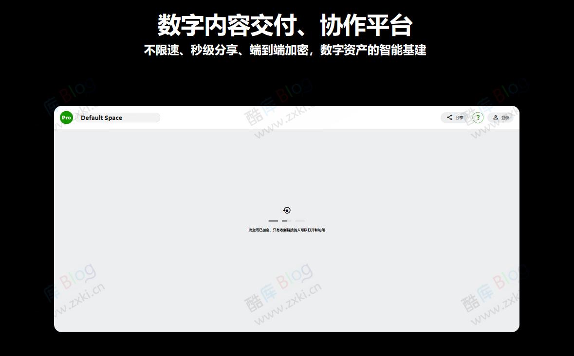 Woc Space-全球不限速大文件传输工具 数字内容分享协作平台 第5张插图 Woc Space-全球不限速大文件传输工具 数字内容分享协作平台 第5张插图