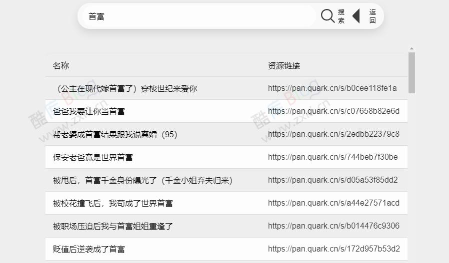 新版资源搜索页面PHP源码 第6张插图