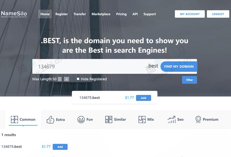 .best顶级域名一年需1.77美元，续费同价，支持隐私保护 第3张插图