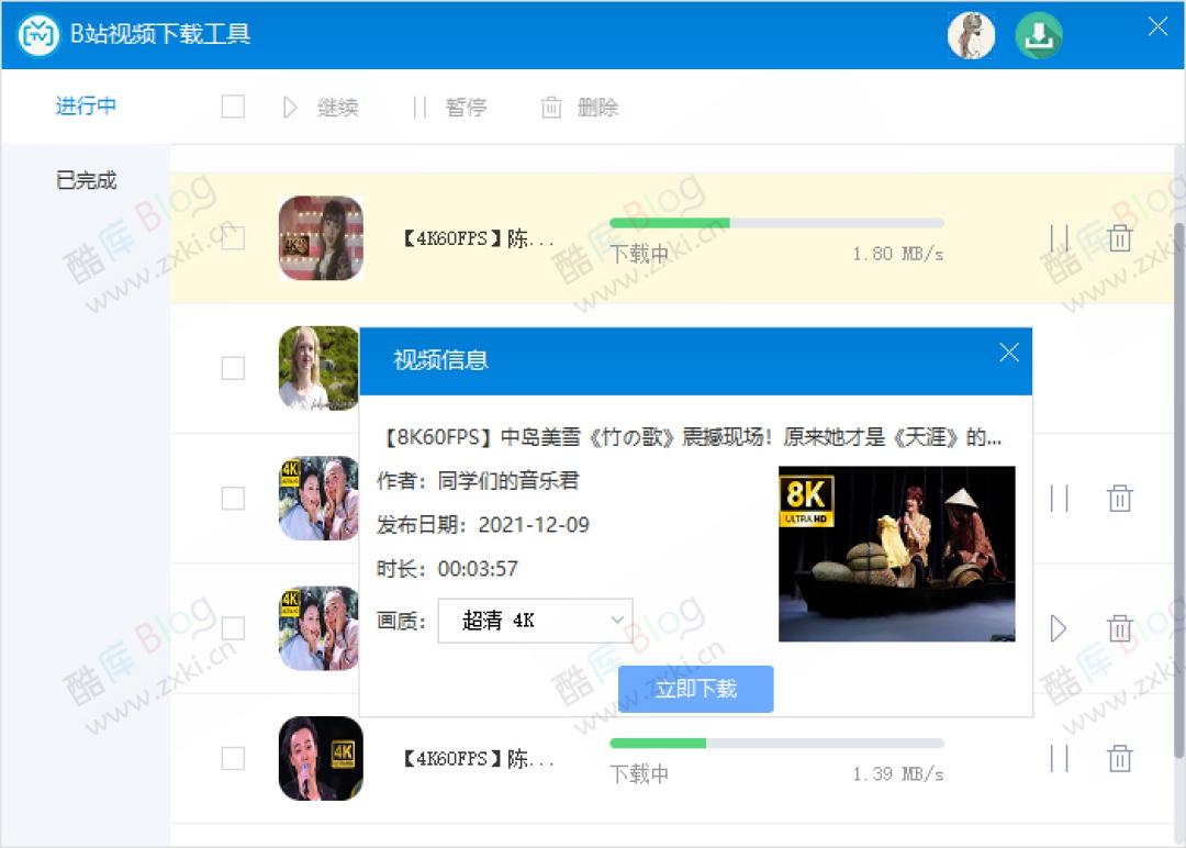 BVLoader - B站视频下载工具 第5张插图 BVLoader - B站视频下载工具 第5张插图