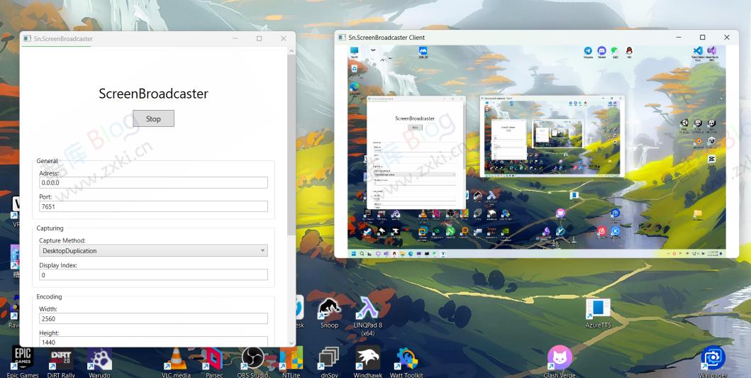 ScreenBroadcaster - 免费局域网屏幕共享远程操控工具 第3张插图