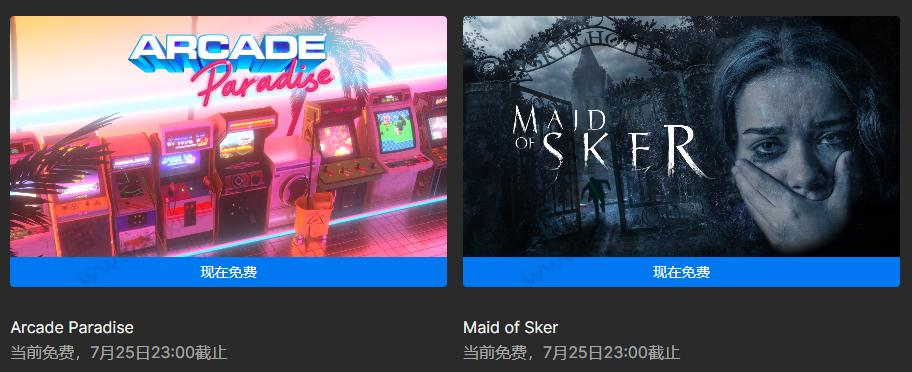 Epic免费领两款游戏《街机天堂》《斯盖尔之女》 第3张插图