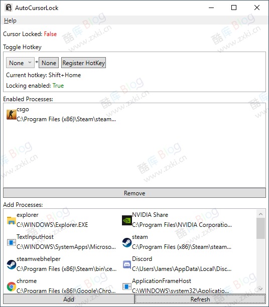 AutoCursorLock - 多显示器自动锁定光标 第5张插图 AutoCursorLock - 多显示器自动锁定光标 第5张插图