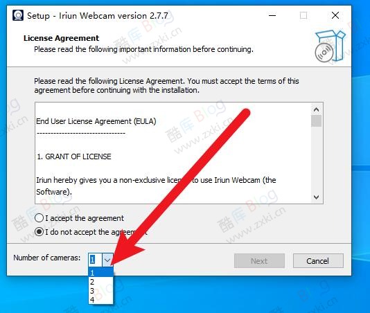 手机变监控摄像头Iriun Webcam_v2.8.5