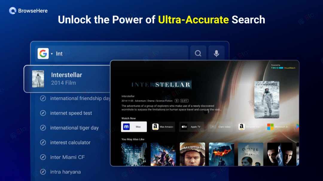 BrowseHere - 电视 TV 端浏览器