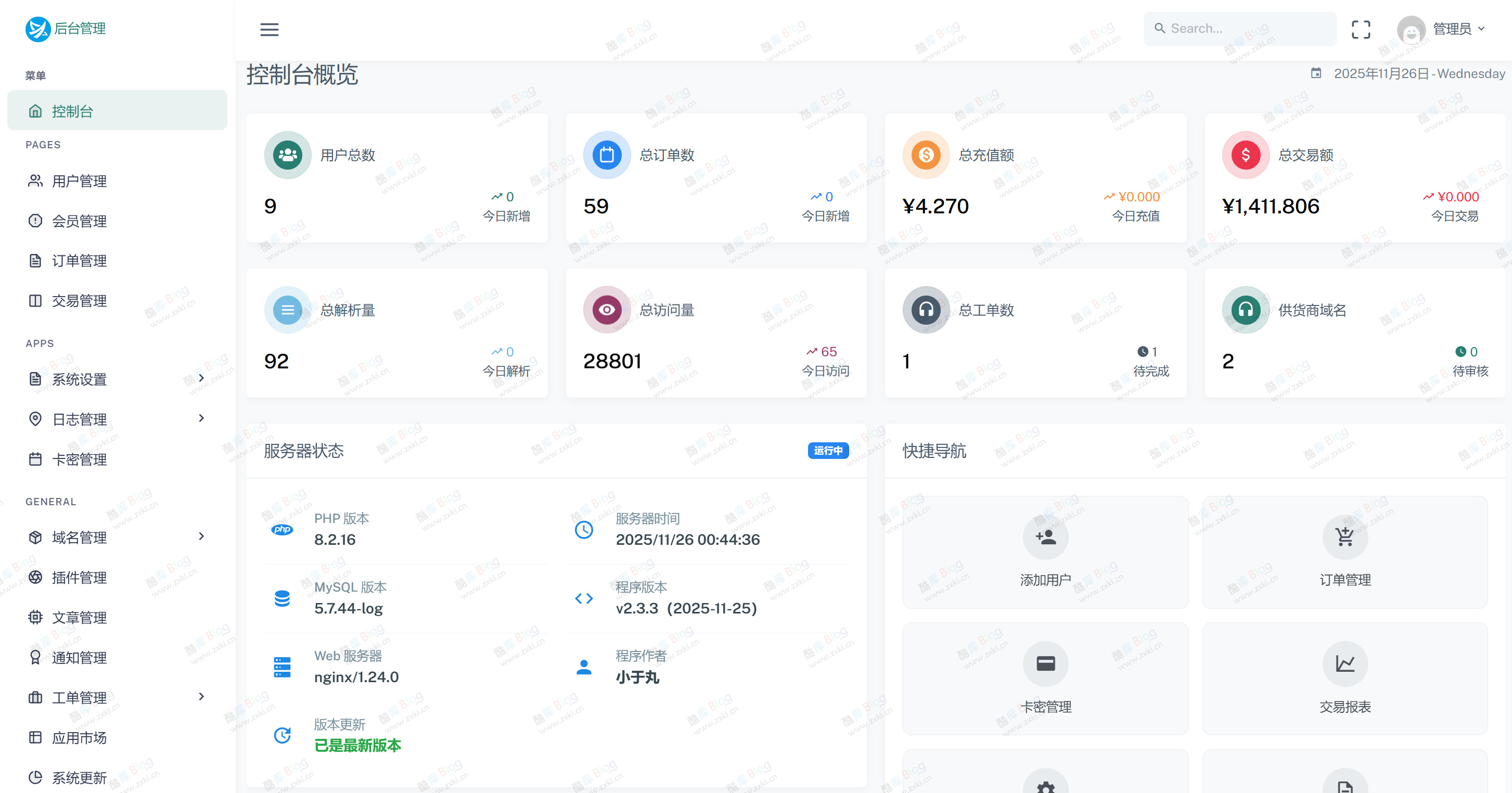 迅风DNS Pro域名分发管理系统源码