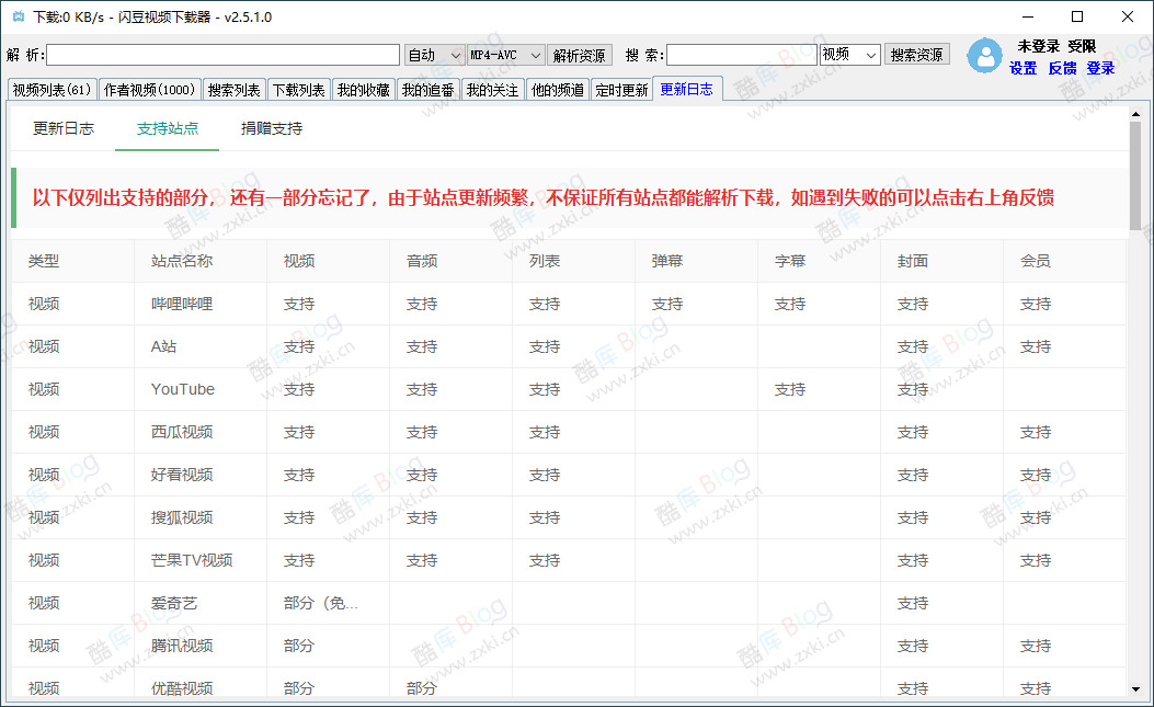 闪豆多平台视频下载器v20260106绿色版