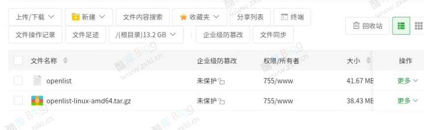 宝塔面板部署OpenList多云盘挂载程序 第7张插图 宝塔面板部署OpenList多云盘挂载程序 第7张插图